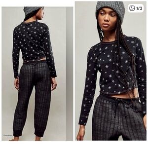 Free People Intimately Quilted Pj Set